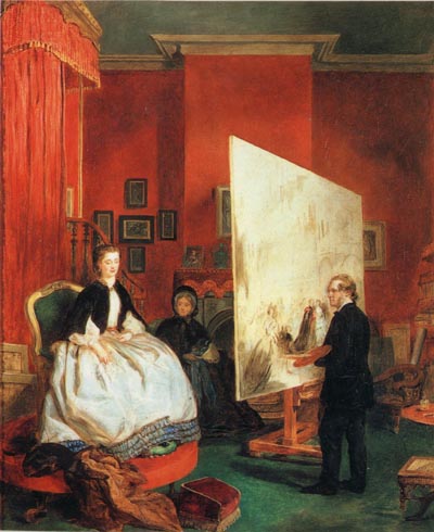 William Powell Frith Painting the Princess of Wales